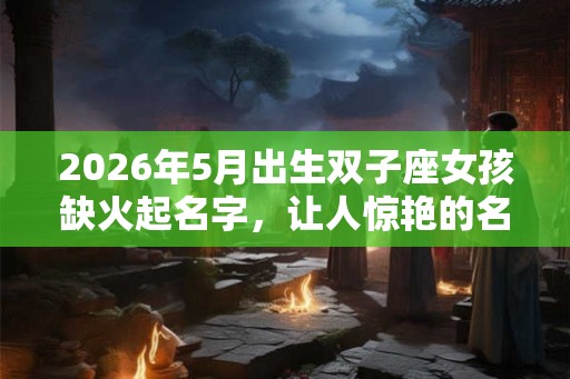 2026年5月出生双子座女孩缺火起名字，让人惊艳的名字