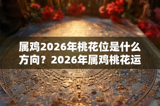 属鸡2026年桃花位是什么方向？2026年属鸡桃花运势好吗？