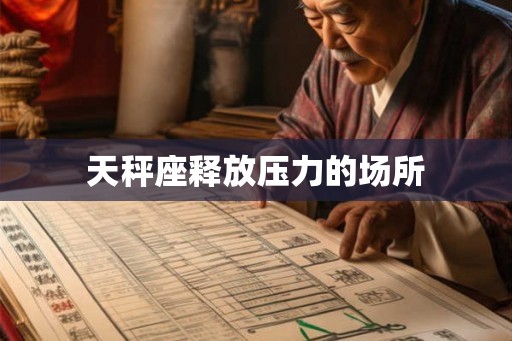 天秤座释放压力的场所