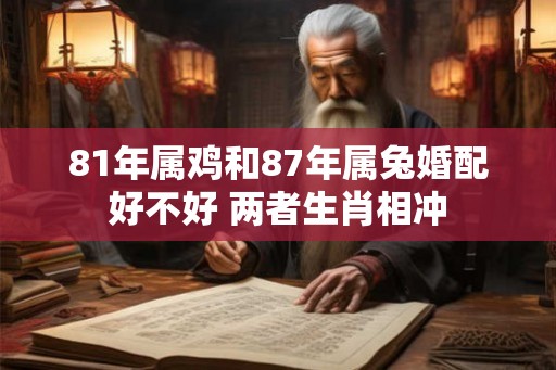 81年属鸡和87年属兔婚配好不好 两者生肖相冲