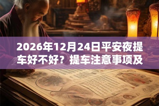 2026年12月24日平安夜提车好不好？提车注意事项及验车步骤？