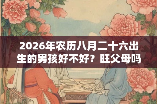 2026年农历八月二十六出生的男孩好不好?旺父母吗? 2026年农历八月二十六出生的男孩好不好?旺父母吗?
