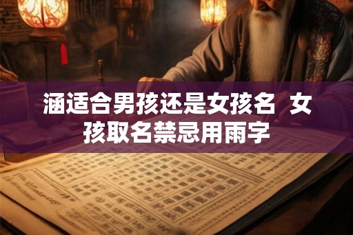 涵适合男孩还是女孩名  女孩取名禁忌用雨字