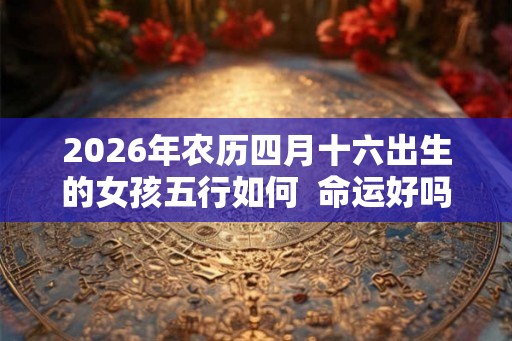 2026年农历四月十六出生的女孩五行如何 命运好吗 2026年农历四月十六出生的女孩五行如何 命运好吗