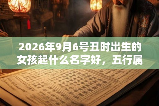 2026年9月6号丑时出生的女孩起什么名字好,五行属什么 2026年9月6号丑时出生的女孩起什么名字好,五行属什么