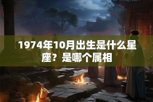 1974年10月出生是什么星座？是哪个属相
