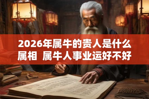 2026年属牛的贵人是什么属相  属牛人事业运好不好