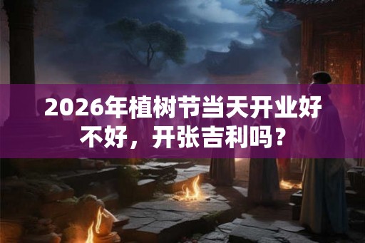 2026年植树节当天开业好不好，开张吉利吗？