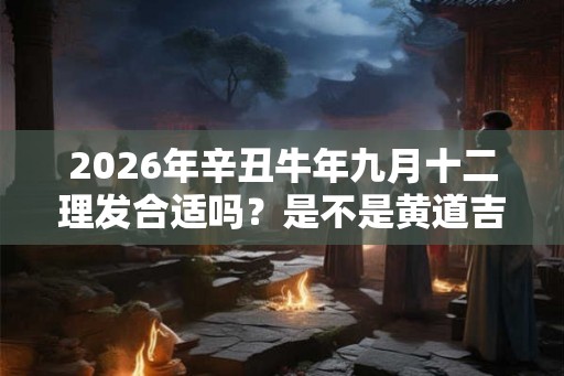 2026年辛丑牛年九月十二理发合适吗？是不是黄道吉日？