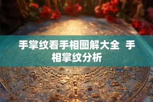 手掌纹看手相图解大全  手相掌纹分析