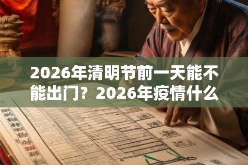 2026年清明节前一天能不能出门？2026年疫情什么时候能出门？