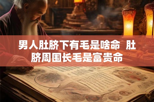男人肚脐下有毛是啥命  肚脐周围长毛是富贵命