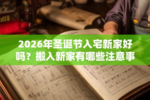 2026年圣诞节入宅新家好吗？搬入新家有哪些注意事项？