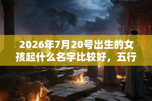 2026年7月20号出生的女孩起什么名字比较好，五行属什么