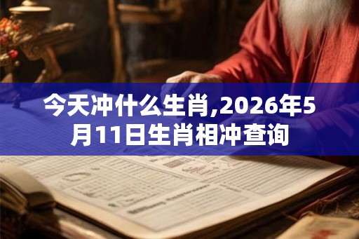 今天冲什么生肖,2026年5月11日生肖相冲查询 今天冲什么生肖,2026年5月11日生肖相冲查询