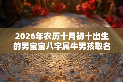 2026年农历十月初十出生的男宝宝八字属牛男孩取名大全