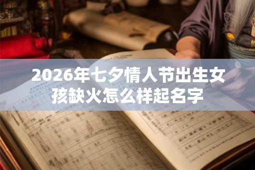 2026年七夕情人节出生女孩缺火怎么样起名字