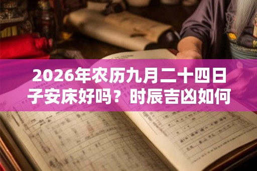 2026年农历九月二十四日子安床好吗？时辰吉凶如何？