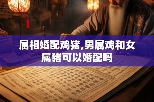属相婚配鸡猪,男属鸡和女属猪可以婚配吗 属相婚配鸡猪,男属鸡和女属猪可以婚配吗