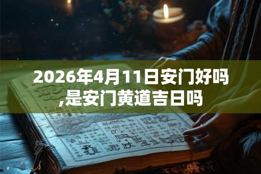 2026年4月11日安门好吗,是安门黄道吉日吗