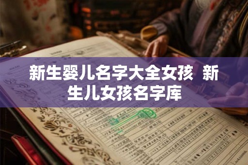 新生婴儿名字大全女孩 新生儿女孩名字库 新生婴儿名字大全女孩 新生儿女孩名字库