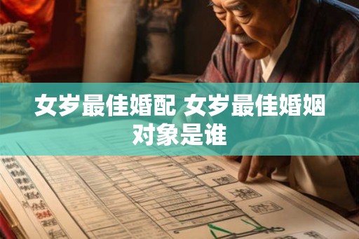 女岁最佳婚配 女岁最佳婚姻对象是谁