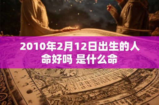 2010年2月12日出生的人命好吗 是什么命