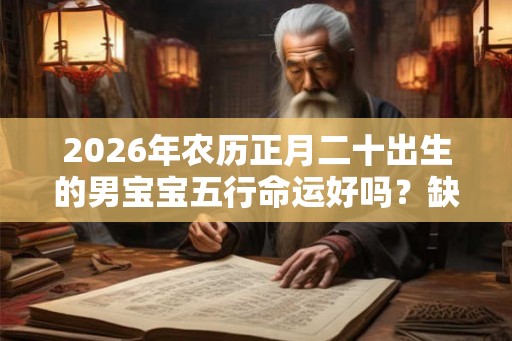 2026年农历正月二十出生的男宝宝五行命运好吗？缺什么