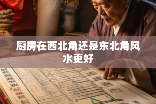 厨房在西北角还是东北角风水更好