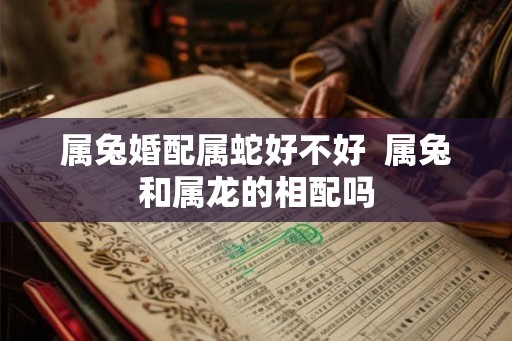 属兔婚配属蛇好不好  属兔和属龙的相配吗