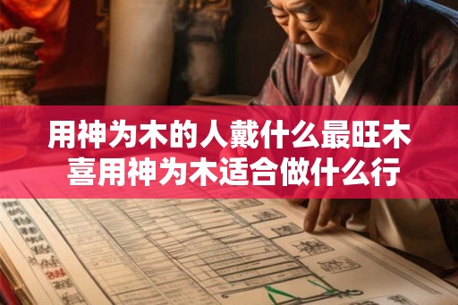 用神为木的人戴什么最旺木 喜用神为木适合做什么行业