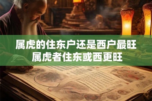 属虎的住东户还是西户最旺 属虎者住东或西更旺 属虎的住东户还是西户最旺 属虎者住东或西更旺