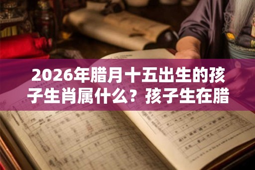 2026年腊月十五出生的孩子生肖属什么？孩子生在腊月好吗？