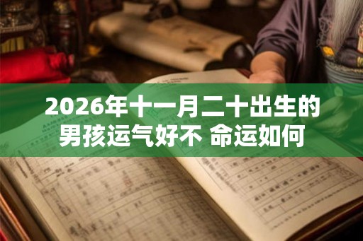2026年十一月二十出生的男孩运气好不 命运如何 2026年十一月二十出生的男孩运气好不 命运如何