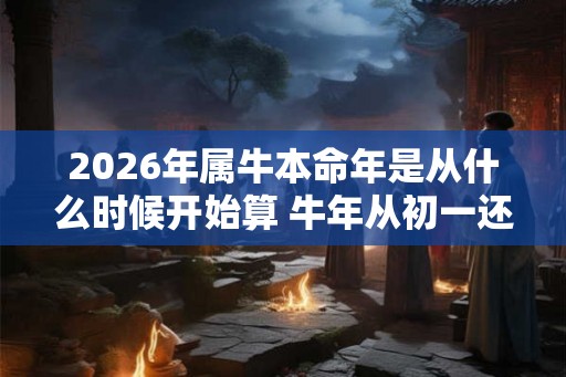 2026年属牛本命年是从什么时候开始算 牛年从初一还是立春算起 2026年属牛本命年是从什么时候开始算 牛年从初一还是立春算起