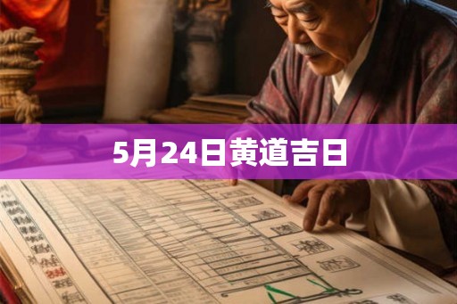 5月24日黄道吉日