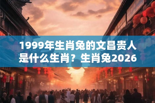 1999年生肖兔的文昌贵人是什么生肖？生肖兔2026年的贵人运好不好？