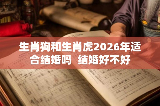 生肖狗和生肖虎2026年适合结婚吗 结婚好不好 生肖狗和生肖虎2026年适合结婚吗 结婚好不好