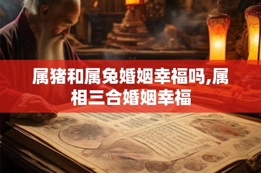 属猪和属兔婚姻幸福吗,属相三合婚姻幸福