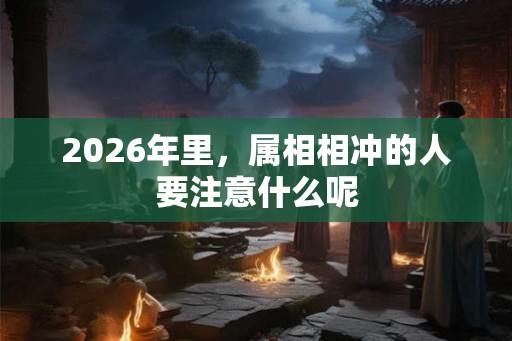 2026年里，属相相冲的人要注意什么呢