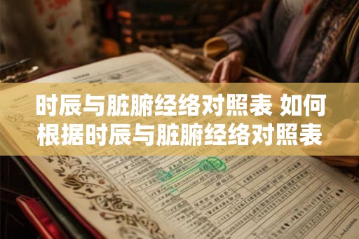 时辰与脏腑经络对照表 如何根据时辰与脏腑经络对照表调理身体 时辰与脏腑经络对照表 如何根据时辰与脏腑经络对照表调理身体