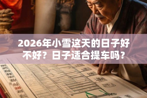 2026年小雪这天的日子好不好？日子适合提车吗？