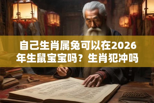 自己生肖属兔可以在2026年生鼠宝宝吗？生肖犯冲吗？