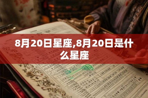 8月20日星座,8月20日是什么星座