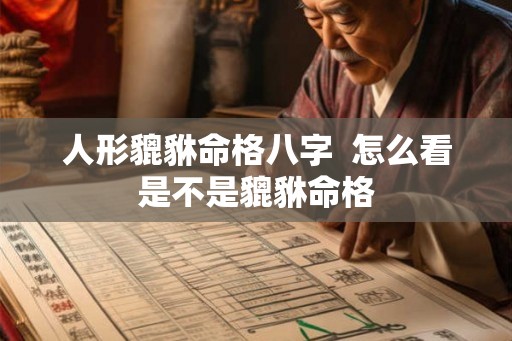 人形貔貅命格八字  怎么看是不是貔貅命格