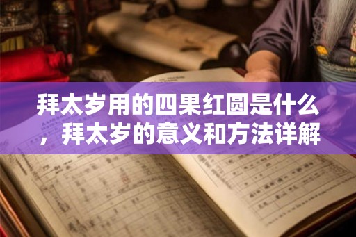拜太岁用的四果红圆是什么，拜太岁的意义和方法详解