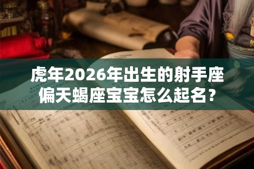 虎年2026年出生的射手座偏天蝎座宝宝怎么起名？