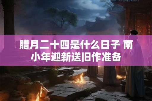 腊月二十四是什么日子 南小年迎新送旧作准备