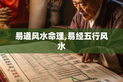易道风水命理,易经五行风水