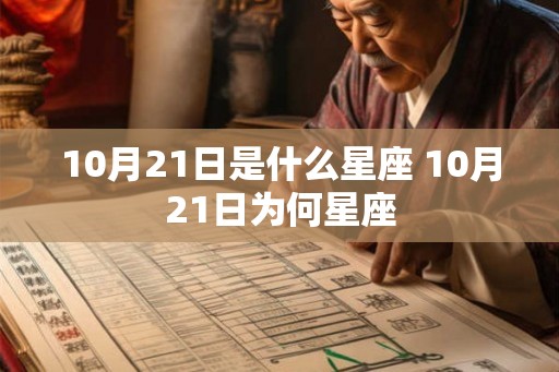 10月21日是什么星座 10月21日为何星座